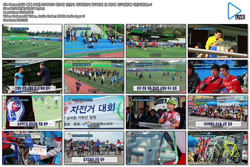 [서구 톡톡 36회] 20160925 제18회 인천시 서구청장기 족구대회 및 제6회 서구청장배 자전거대회 사진